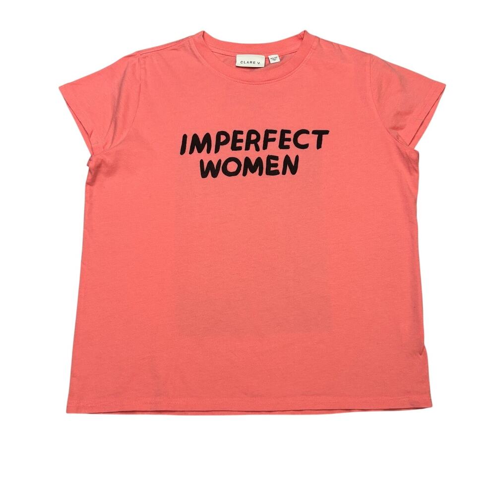 Clare V. Imperfect Women California Graphic Tee Women's XS Love & Squalor Rare